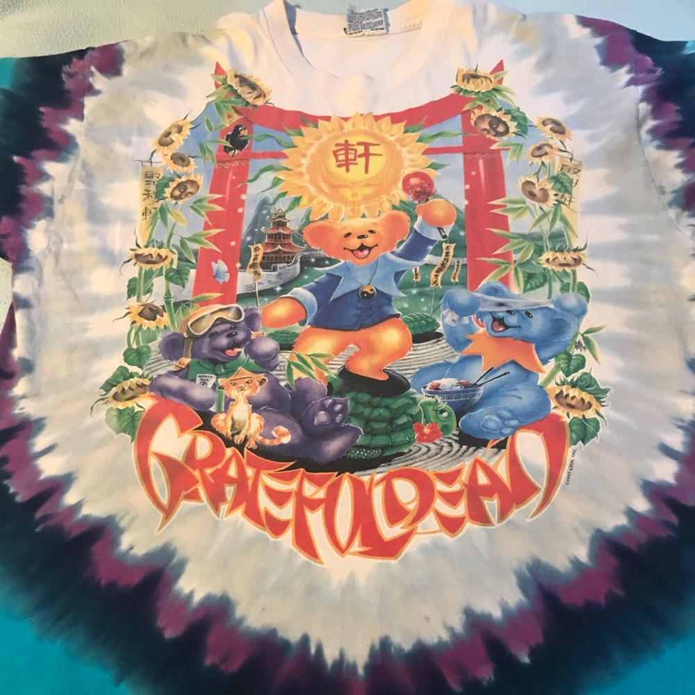 Liquid Blue Grateful Dead Short Sleeve T-Shirt